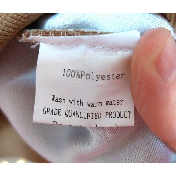 Hazel And Olive Womans 3X One Size Brown Oversized Sweater Smile Embroided Thick - Picture 5 of 6